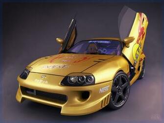 Toyota Supra HD Desktop Wallpaper