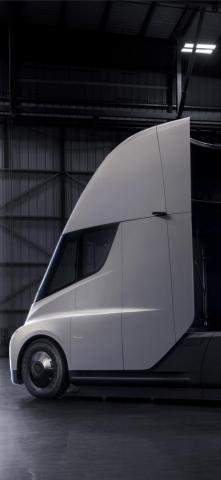 Tesla Semi Truck iPhone Wallpaper