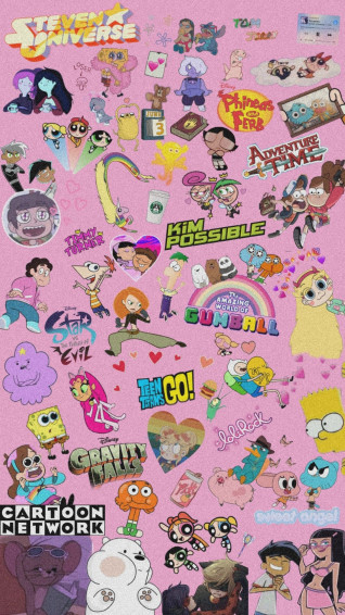 Lookscreen Aesthetic Cartoon Network Wallpaper iPhone