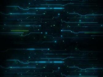 Black And Blue Tech Wallpaper On