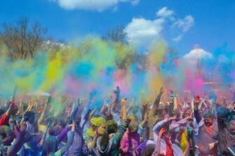 Holi Celebration HD Wallpaper