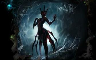 Of Legends Elise The Spider Queen Wallpaper Art HD