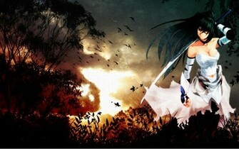 Fond D Ecran Guerri Re Manga Wallpaper