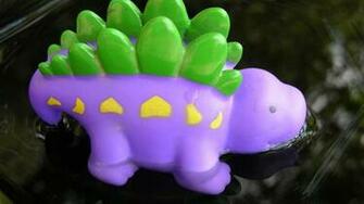 Stegosaurus Drinking Water In Jurassic Period Hq Wallpaper
