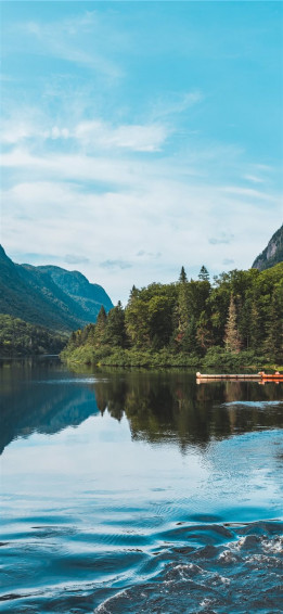 Jacques Cartier National Park Quebec Canada iPhone X Wallpaper