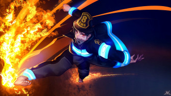 Fire Anime Wallpaper