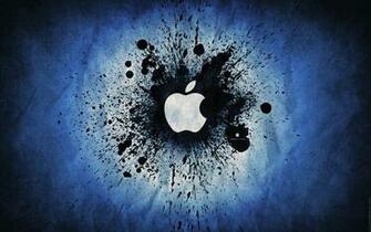 Computer Blue Apple Background Wallpaper Jpg