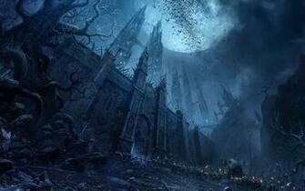 Castles Fantasy Art Artwork Drawings Wallpaper