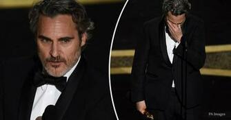Oscars Joaquin Phoenix Pays Emotional Tribute To Late Brother