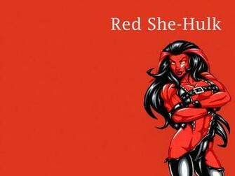 Red She Hulk By Suoer