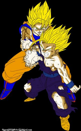 Father Son Kamehameha Wip By Jamalc157