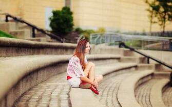 Beautiful Girl City HD Wallpaper By Salsid