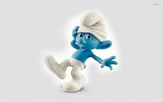 Clumsy The Smurfs Wallpaper Cartoon