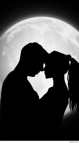 Black Couple Wallpaper Top Background