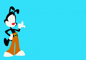 Yakko Warner Minimalist Wallpaper By Brightfire96