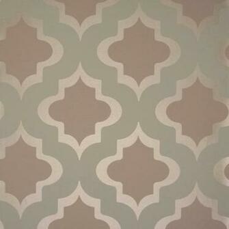 Clarke Moorish Double Roll Wallpaper In Mineral
