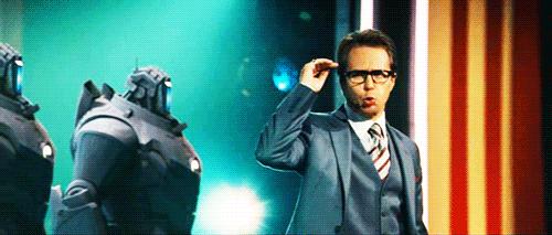 Iron Man Sam Rockwell Fan Art