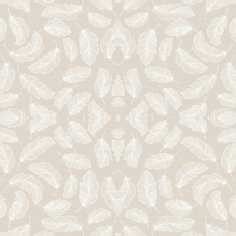 Falling Feathers Linen And White Wallpaper Vo
