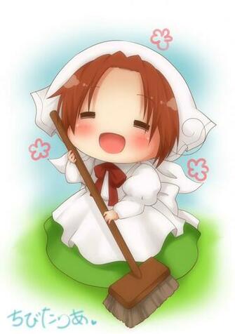 Chibitalia North Italy Mobile Wallpaper