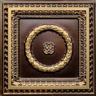 Faux Tin Ceiling Tile Glue Up By Decorative