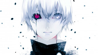 Anime White Wallpaper