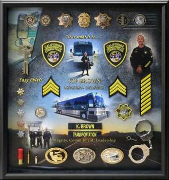 Correctional Framing Projects From Badge Frame