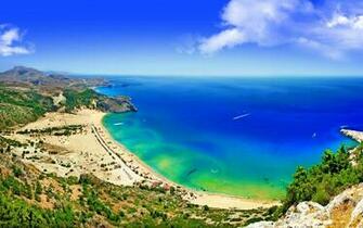 Nature Rhodes Island Beach Wallpaper HD Desktop And Mobile