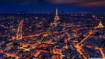 Paris At Night 4k HD Desktop Wallpaper For Ultra Tv