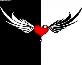Hearts With Wings Wallpaper Heart By Mrphoenixbr