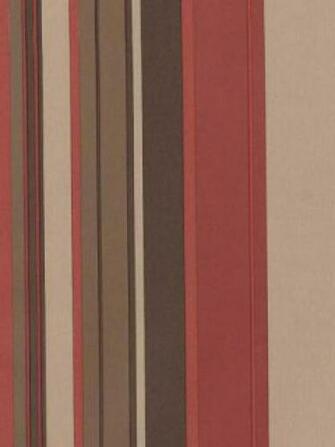 Stripe Retro Wallpaper Burgundy Beige Brown Dy Home Decor