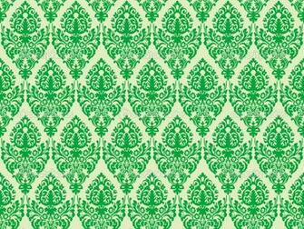 Green Damask Seamless Texture Stock Vector Laschon Robert Paul