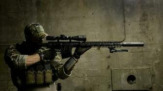 Wallpaper Sniper Rifle Snipers Soldiers Army