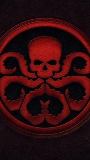 Skull Octopus Logo Mobile Phone Wallpaper HD
