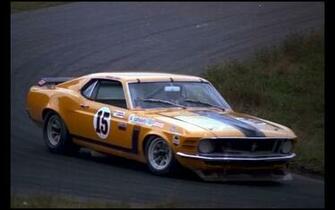 Ford Mustang Boss Trans Am Race Washington