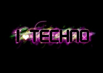 Love Techno Wallpaper I By Amilonz