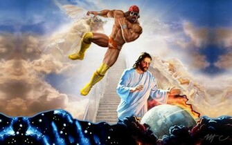 Macho Man Randy Savage Jesus Wallpaper