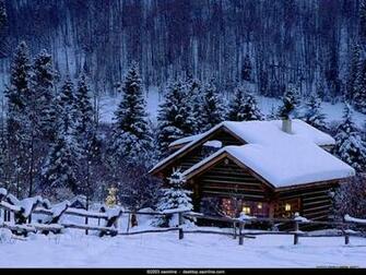 Snowy Cottage Wallpaper At Wallpaperbro
