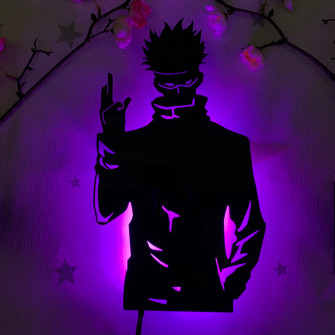 Arcadia North Jujutsu Kaisen Satoru Gojo Anime Silhouette Light