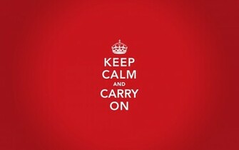Propaganda Keep Wallpaper Calm And