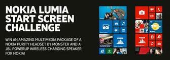Nokia Lumia Start Screen Challenge Pubblica Un Immagine Della