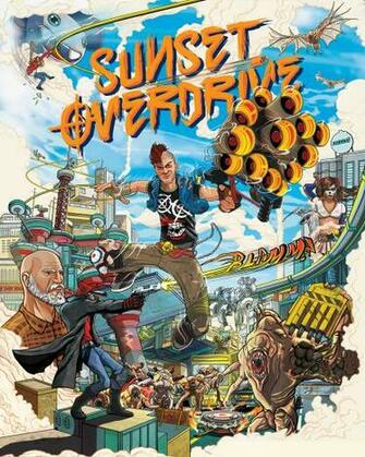 Sunset Overdrive Fizzie Minecraft Skin