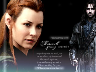 Kili Tauriel Farewell By Littledarky21