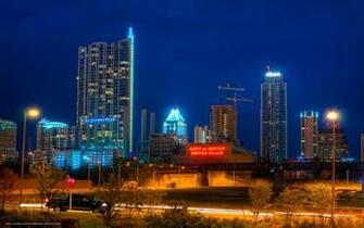 Wallpaper Austin Texas Night Desktop In The