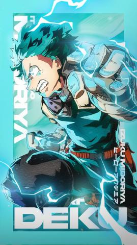 My Hero Academia Deku Phone Wallpaper Payhip