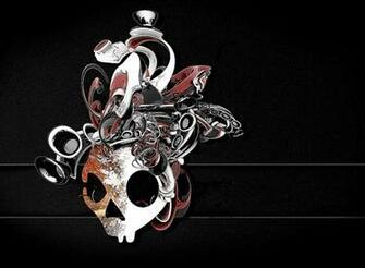 Abstract Skull Wallpaper Cool HD