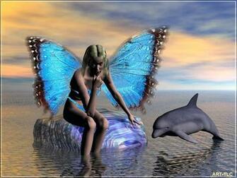 Wallpaper By Art Tlc Magic Fairies