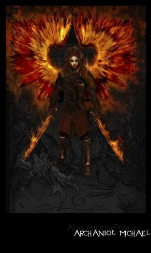 Archangel Michael By Sarmacki