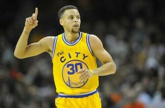 Cleveland Oh Usa Golden State Warriors Guard Stephen Curry