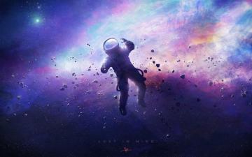 Astronaut Floating Space 4k Wallpaper