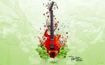 Photoshop Guitar Wallpaper